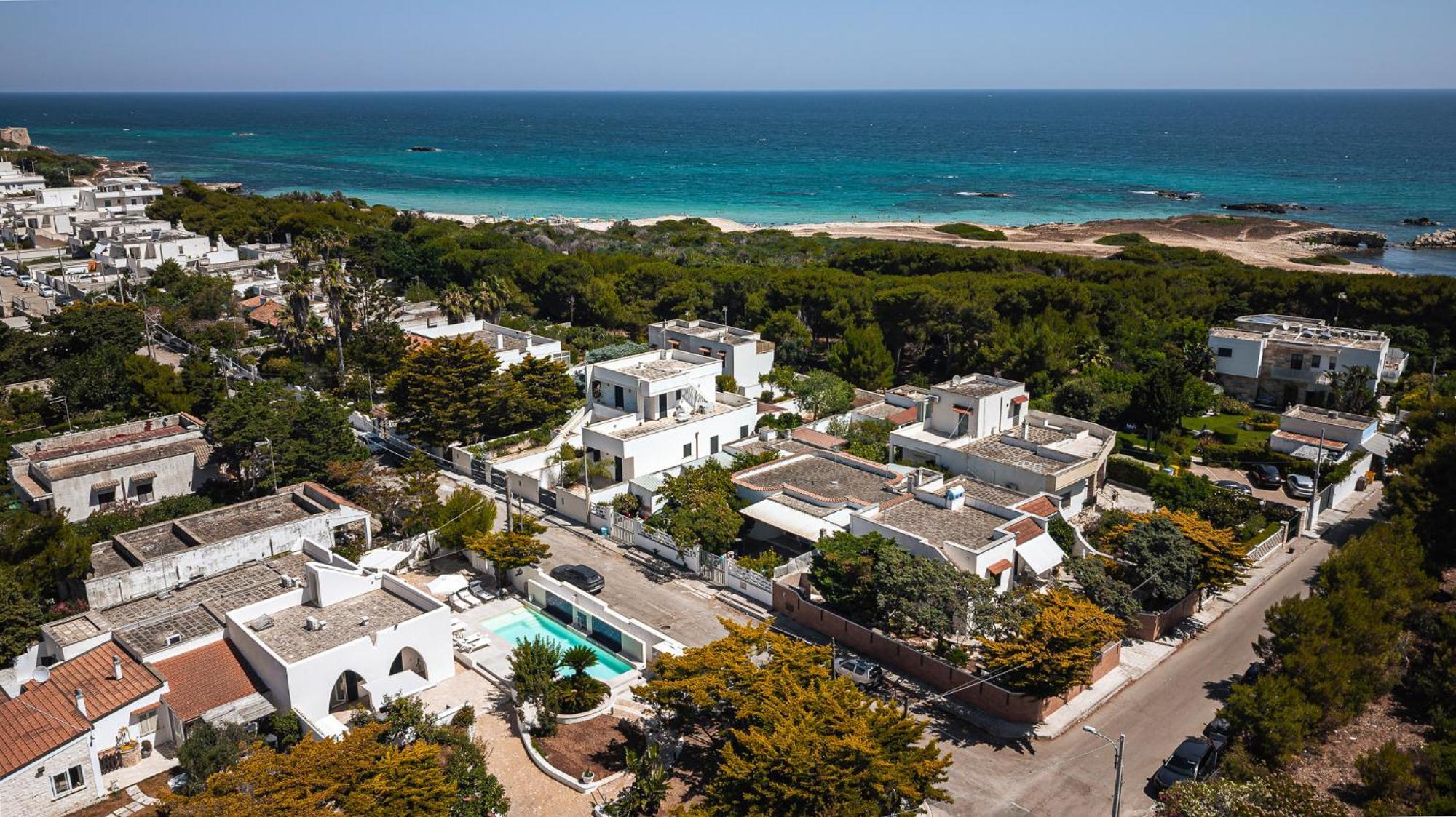 Helloapulia Villa Pool And Beach - 150Mt From The Sea San Foca Extérieur photo